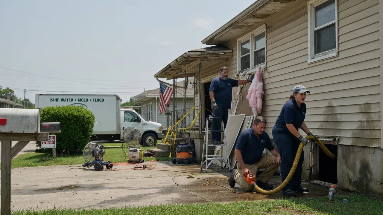 Water Damage Repair in Uniopolis, OH near me